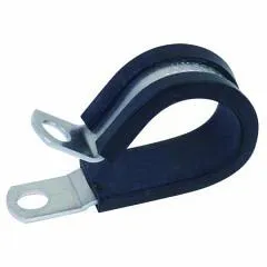 1/2" Rubber Insulated Aluminum Support Clamp