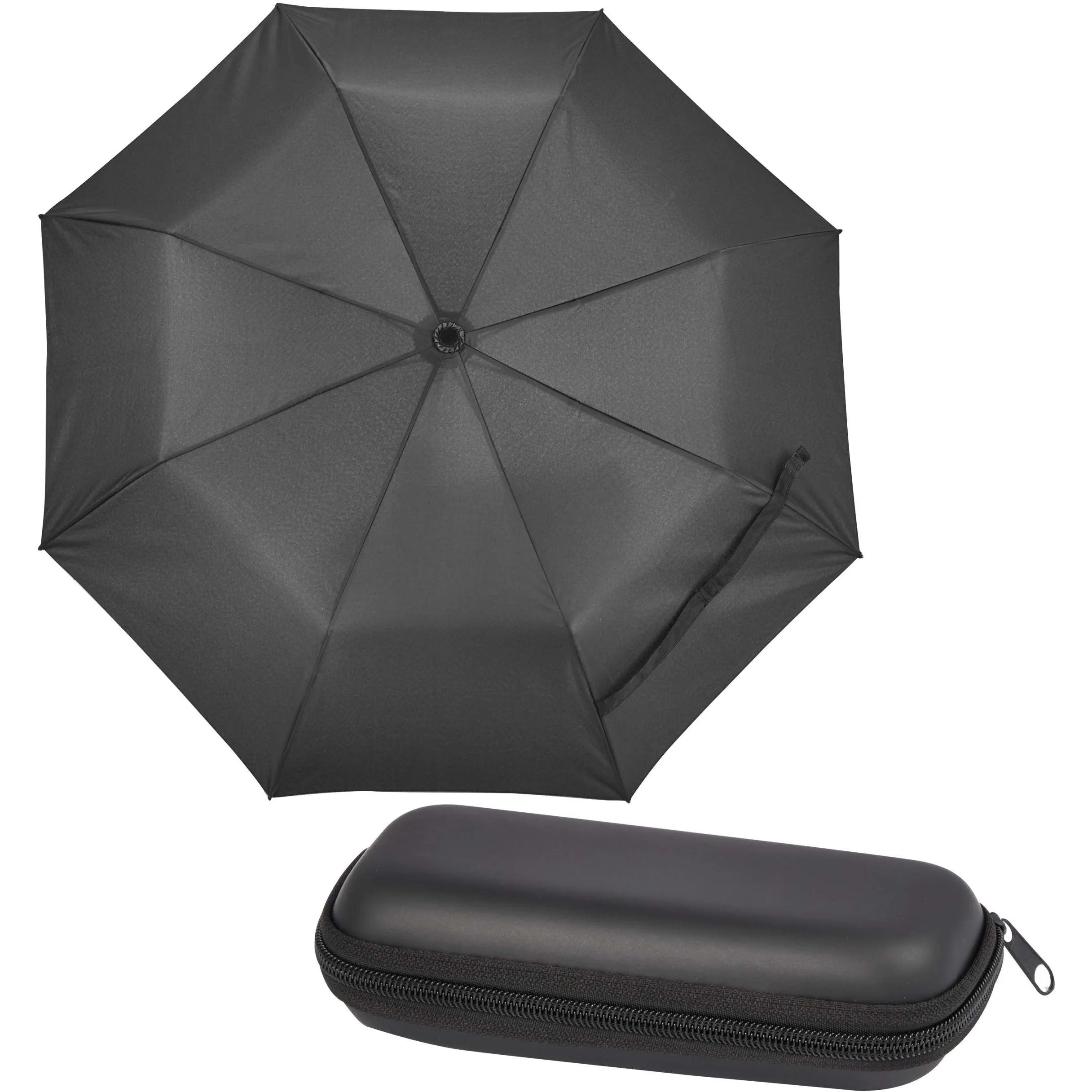 37" Compact Travel Umbrella With Case