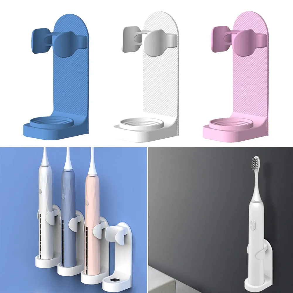 3pcs Electric Toothbrush Holder Wall Mount