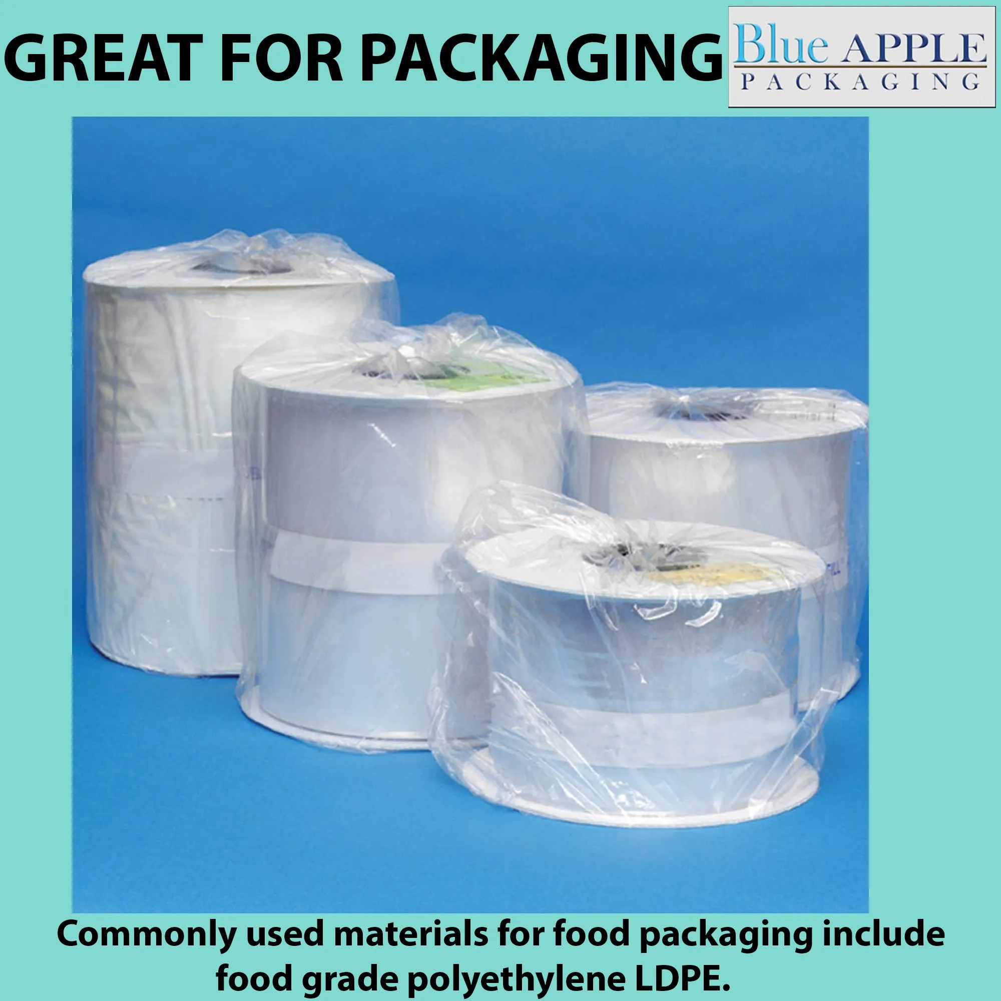 4X8 Inches Kwik-Fill® Pre-Opened Poly Bags on Roll 2.75 Mil AutoBags 1000/RL