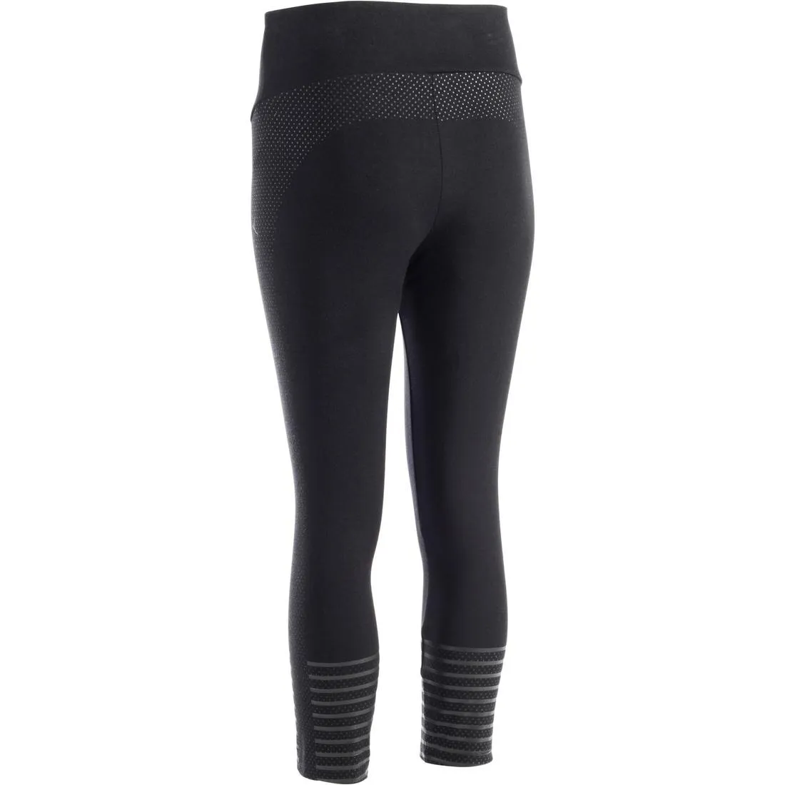 900 Women's Slim-Fit Gym & Pilates 7/8 Leggings - Black