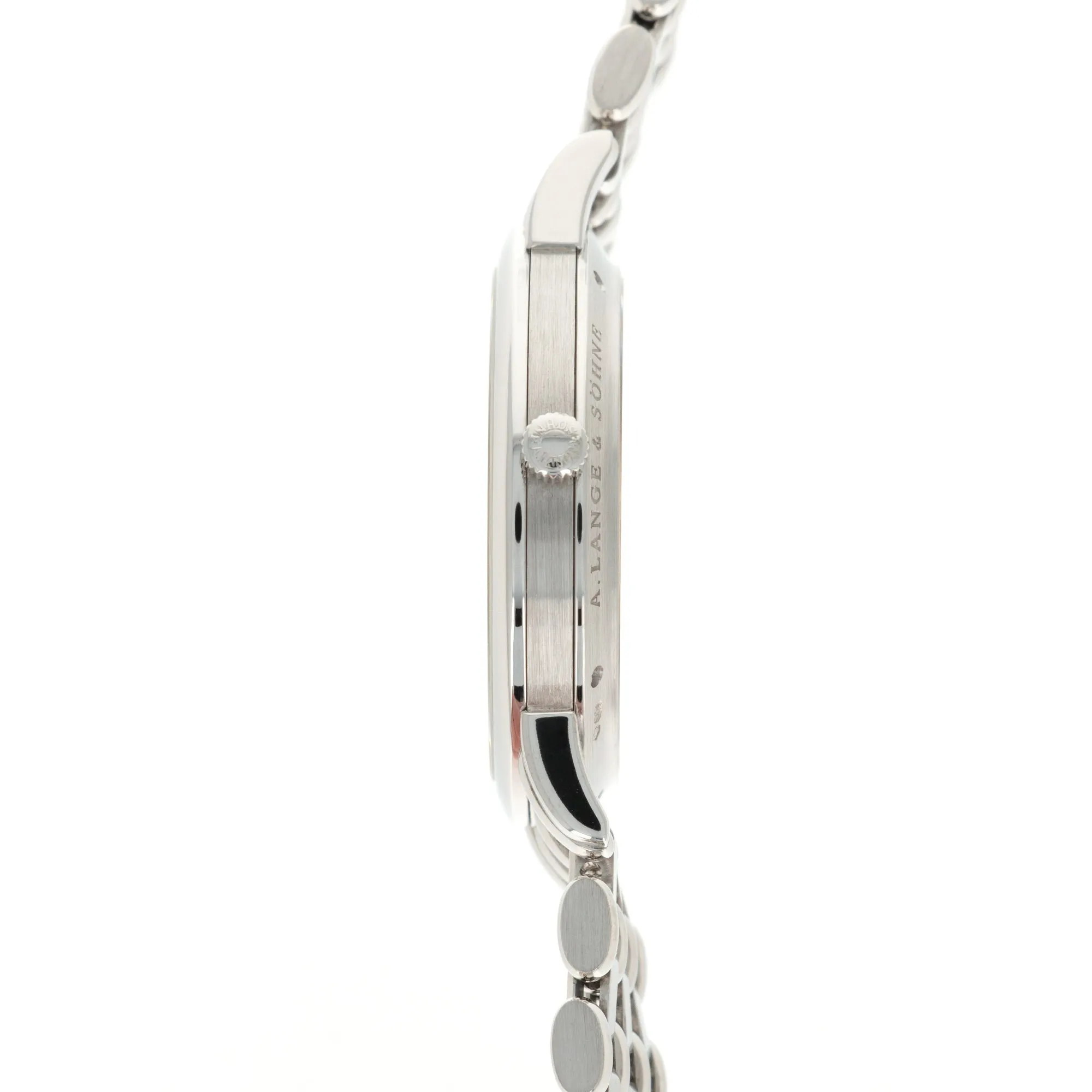 A. Lange & Sohne White Gold Sax-O-Mat Automatic Ref. 351.027