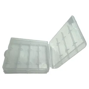 AA, AAA and 14500 Hard plastic battery case holder