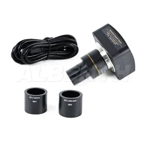 Albenth 3.1MP USB2.0 Color CMOS C-Mount Microscope Camera With Eyepieces Tube