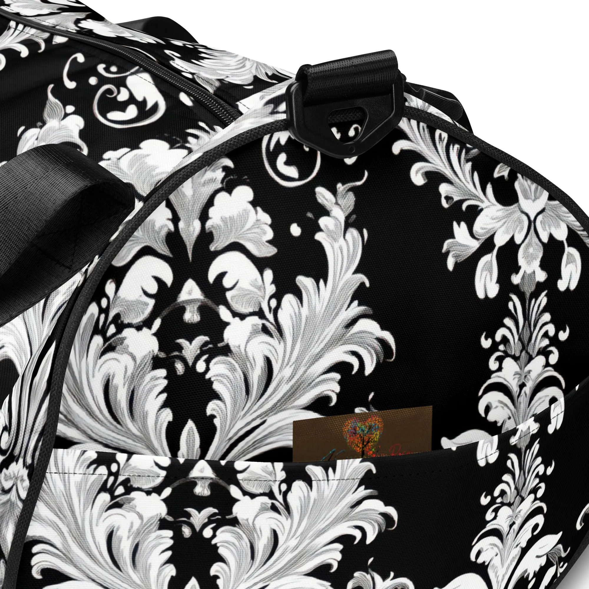 All-over print gym bag. Travel Bag, Gym, Weekend Bag