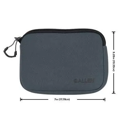 Allen Neoprene Pistol Pouch for Compact Handguns - Charcoal