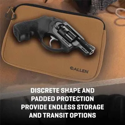 Allen Neoprene Pistol Pouch for Compact Handguns - FDE
