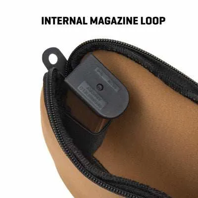Allen Neoprene Pistol Pouch for Compact Handguns - FDE