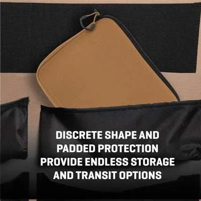 Allen Neoprene Pistol Pouch for Full Size Handguns - FDE