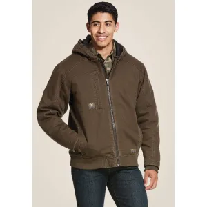 Ariat Men's Rebar Washed DuraCanvas 140G Insulated Jacket Wren - 10027860