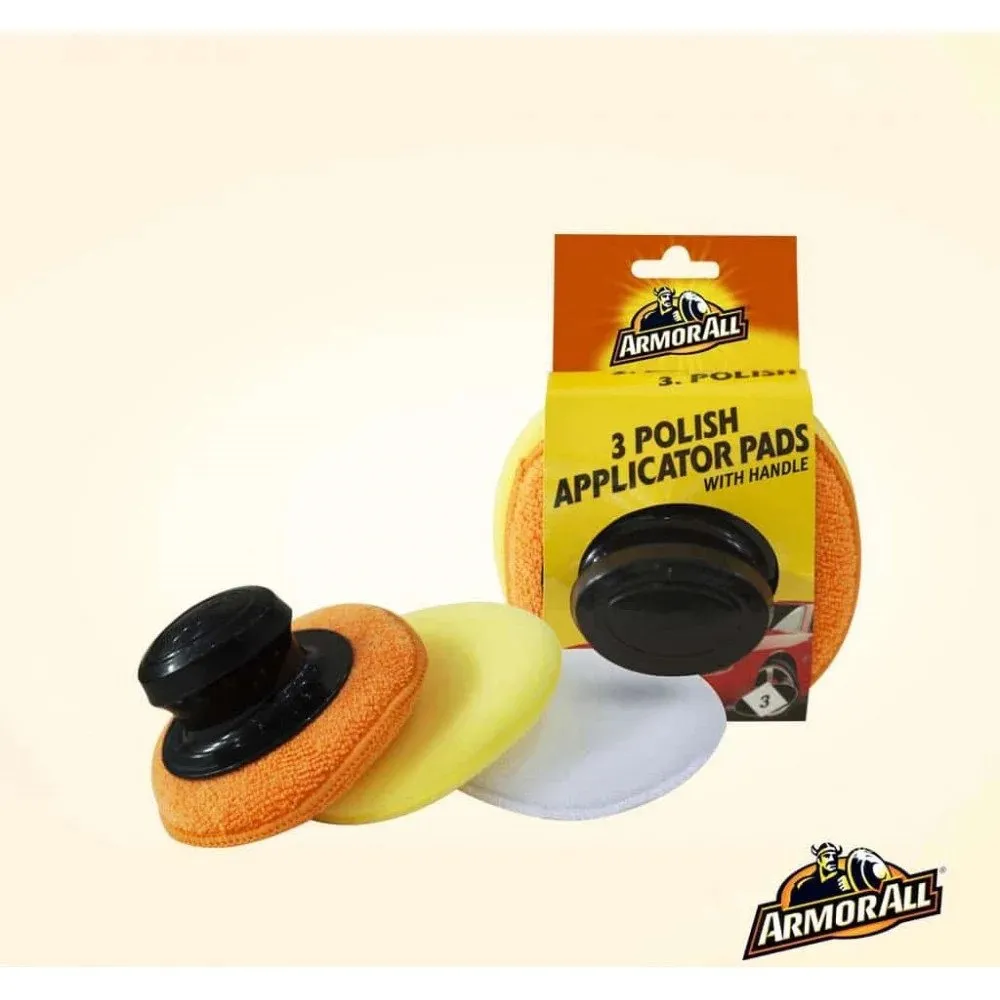 Armor All Polish Applicator Pads, Set of 3 pcs