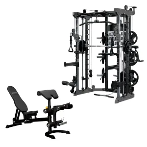 ARROW X-Treme Multi-Gym Smith Plate Loaded   Multi Bench Package