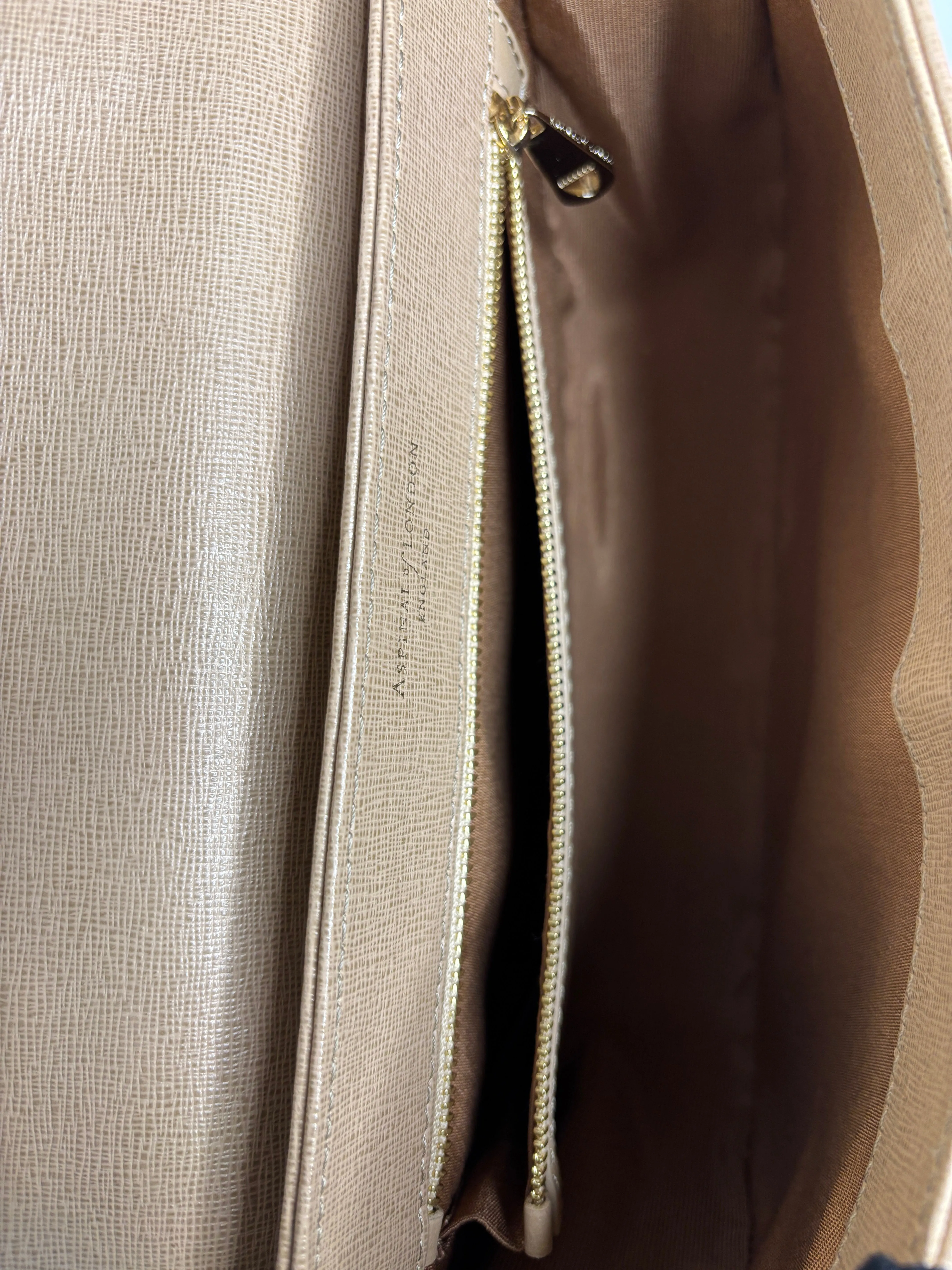 Aspinal of London Letterbox Saddle Bag and Wallet - Preloved