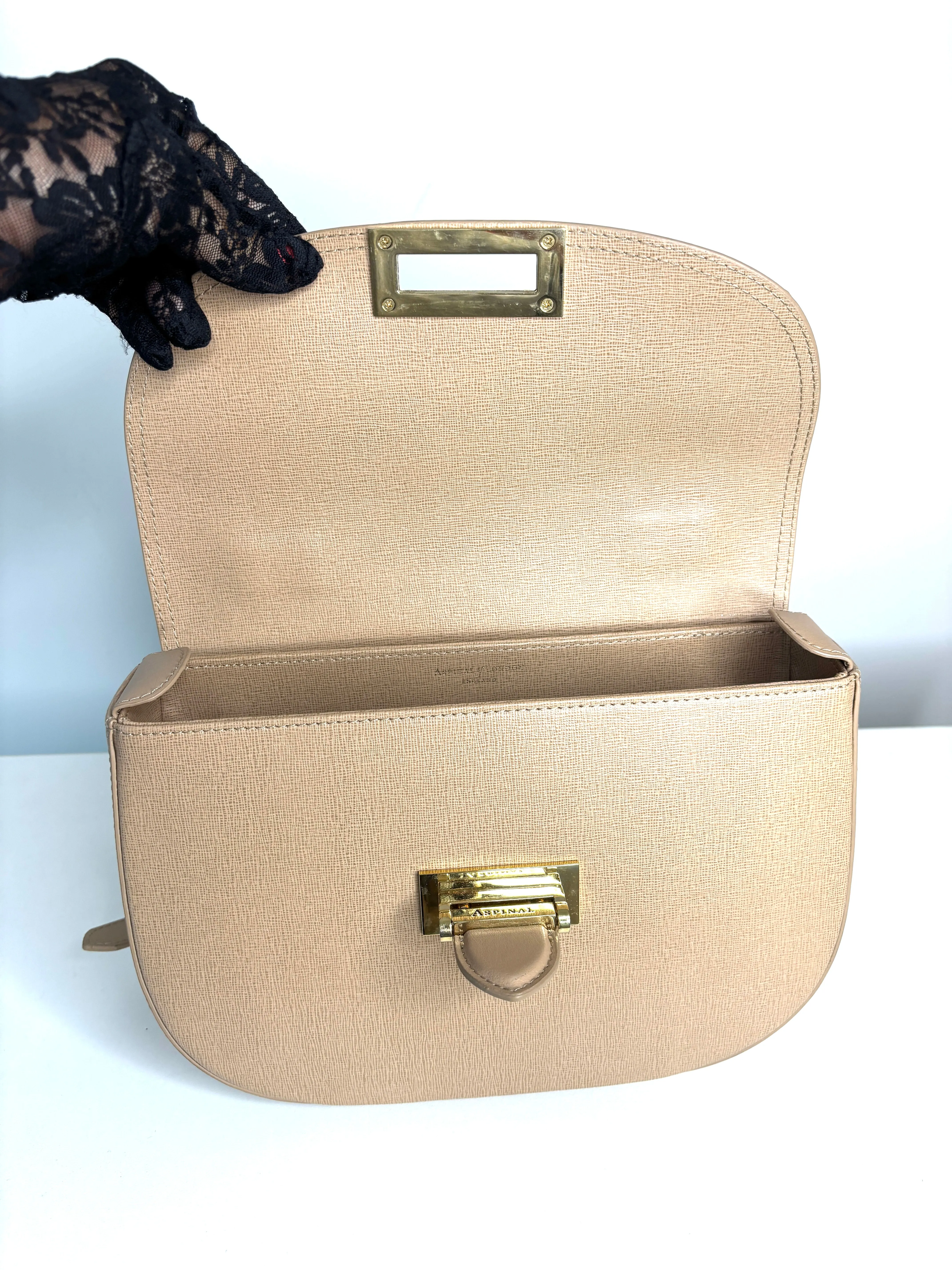 Aspinal of London Letterbox Saddle Bag and Wallet - Preloved