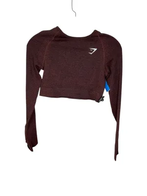 Athletic Top Long Sleeve Crewneck By Gym Shark  Size: M