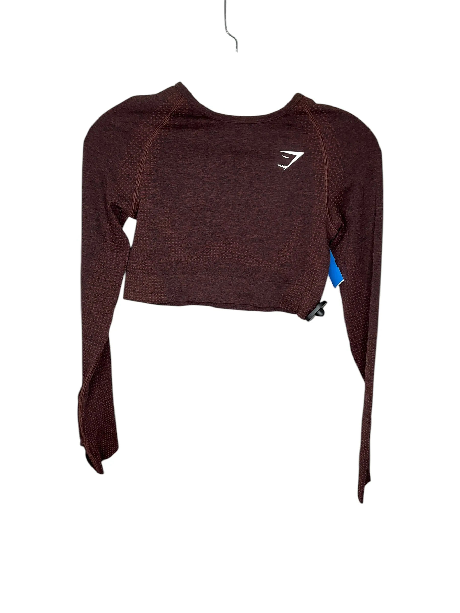 Athletic Top Long Sleeve Crewneck By Gym Shark  Size: M