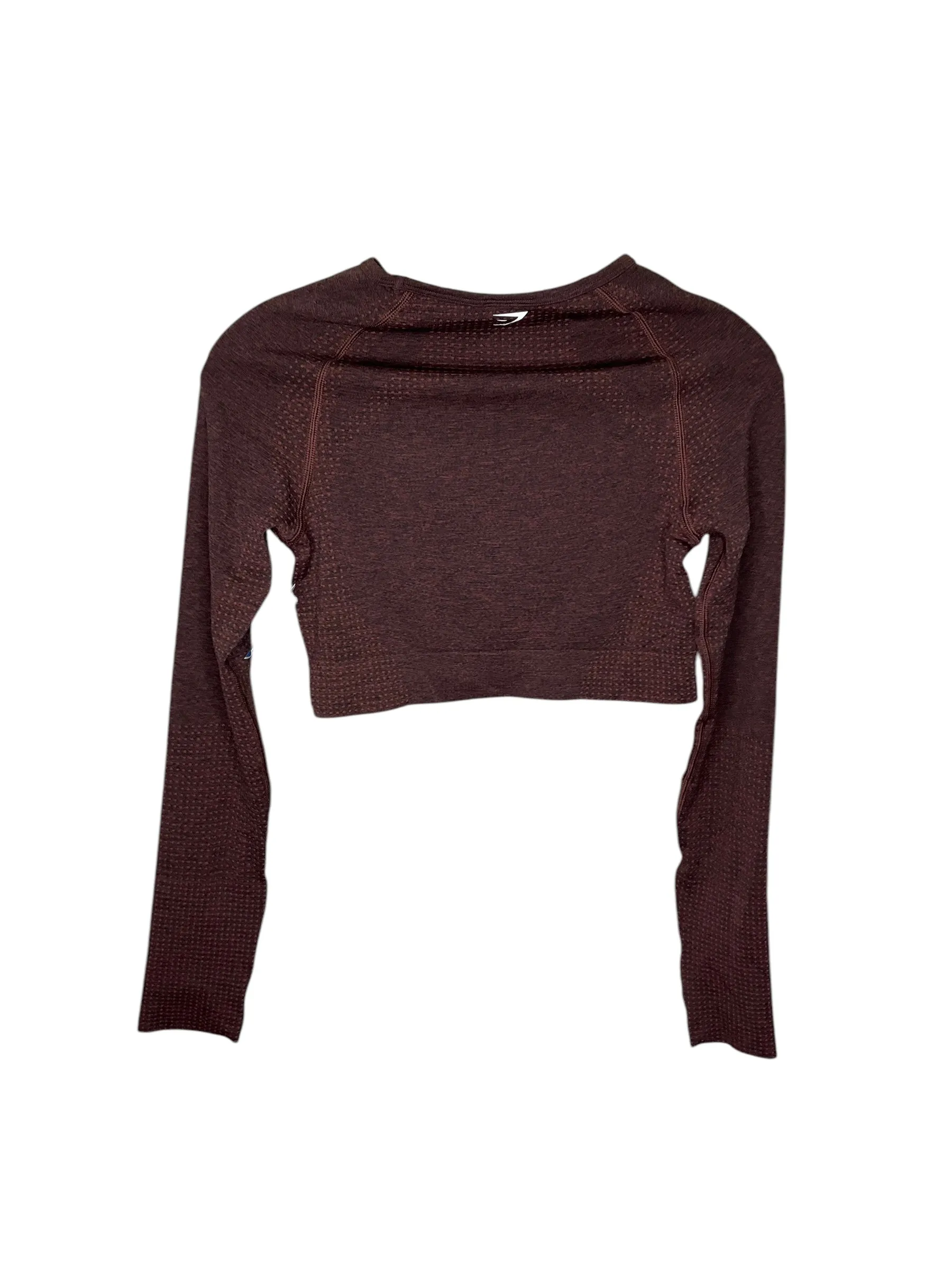 Athletic Top Long Sleeve Crewneck By Gym Shark  Size: M