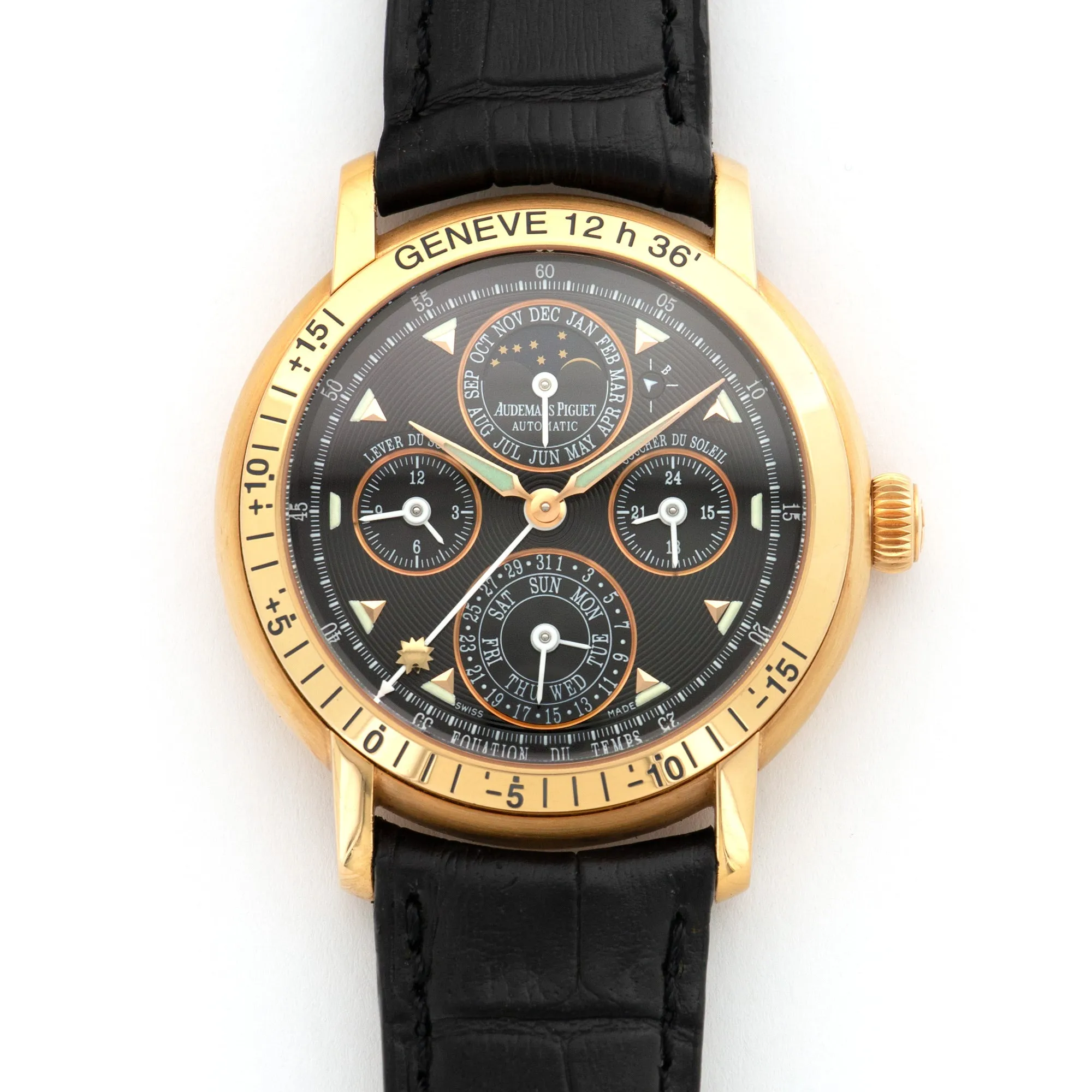 Audemars Piguet Rose Gold Equation of Time Watch Ref. 25934