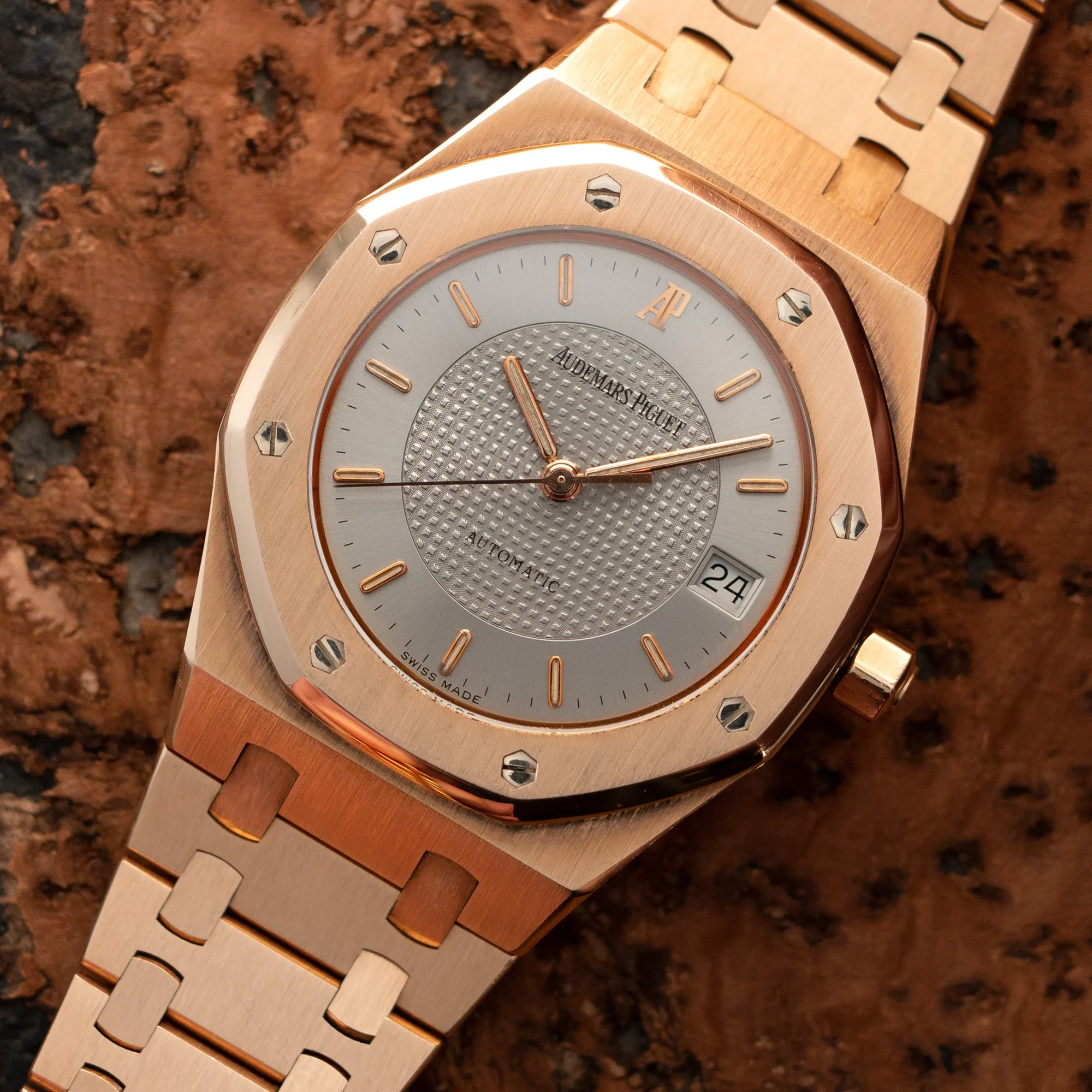 Audemars Piguet Rose Gold Nick Faldo Royal Oak Watch Ref. 14790