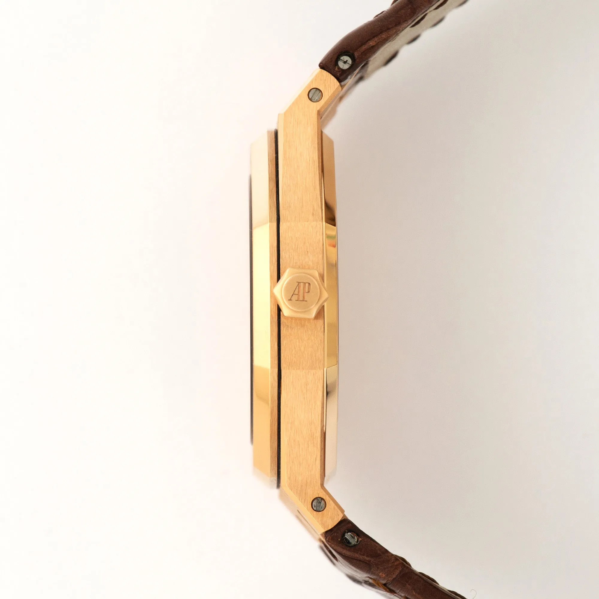 Audemars Piguet Rose Gold Openworked Royal Oak Skeletonized Watch, Ref. 15305