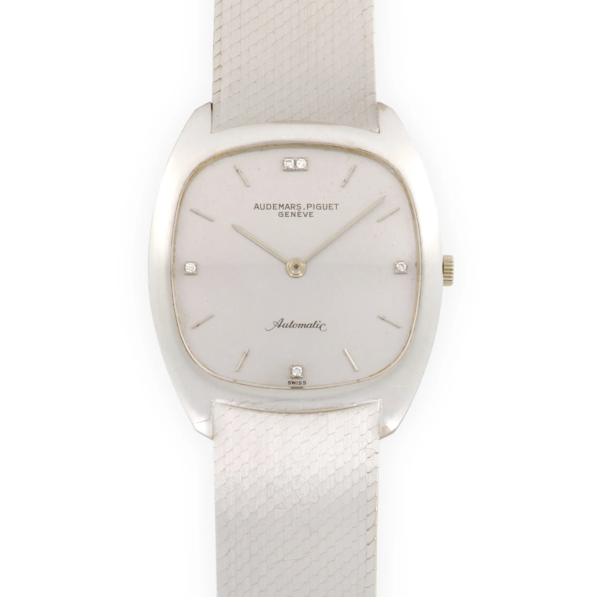 Audemars Piguet White Gold Automatic Bracelet Watch