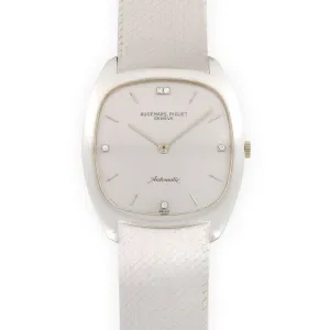 Audemars Piguet White Gold Automatic Bracelet Watch