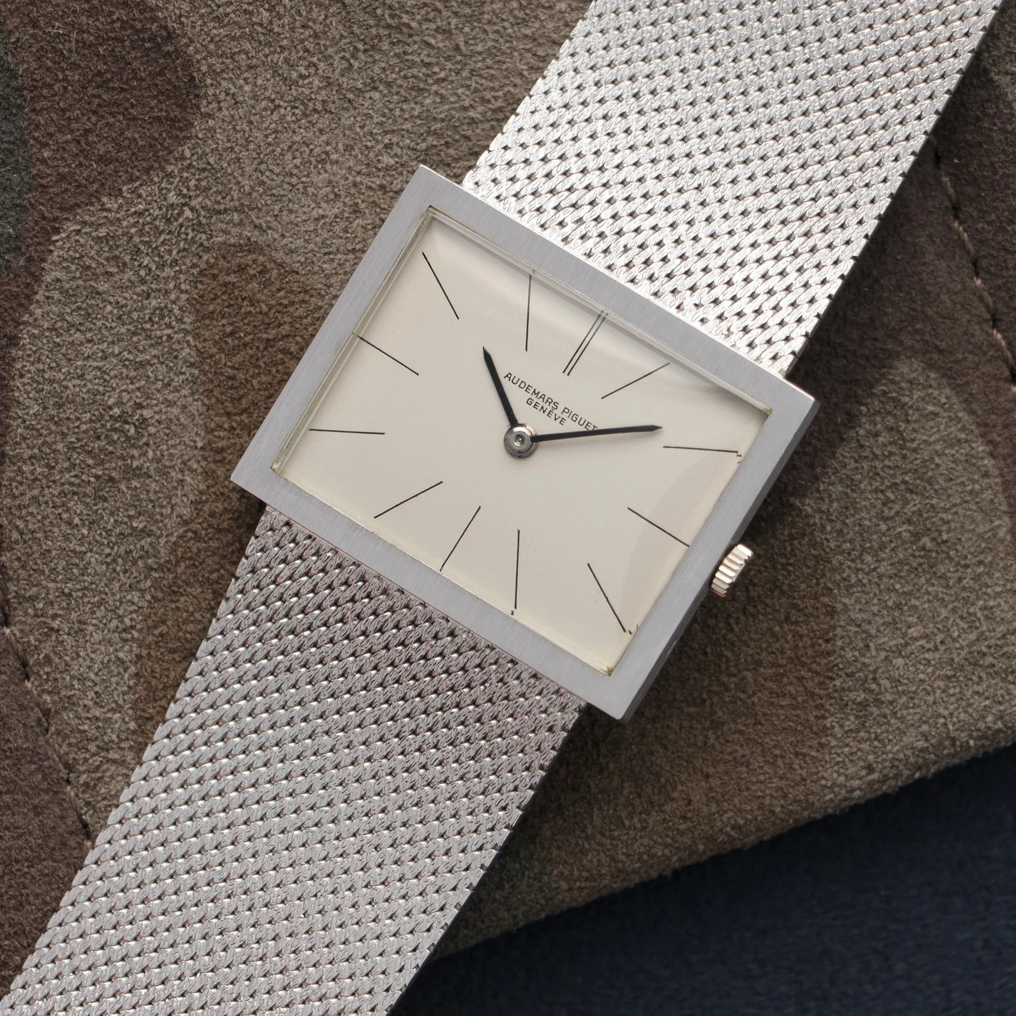 Audemars Piguet White Gold Bracelet Watch