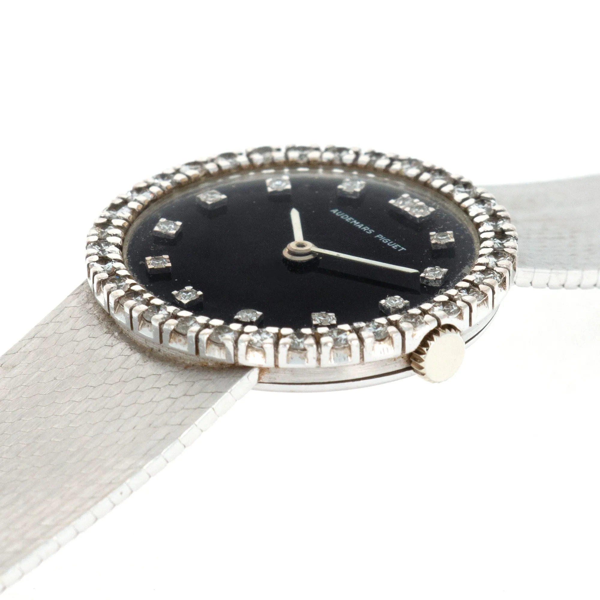 Audemars Piguet White Gold Diamond Watch
