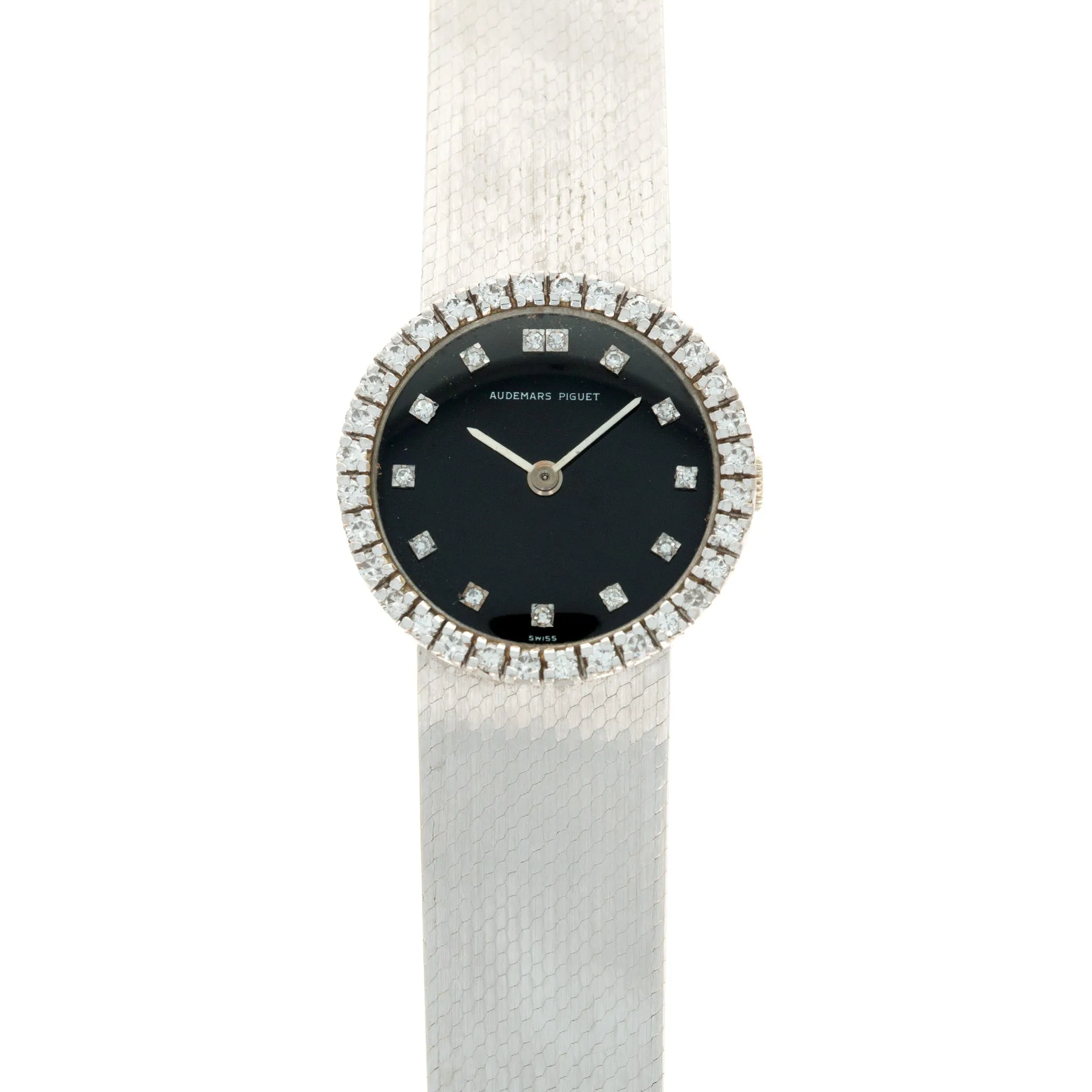 Audemars Piguet White Gold Diamond Watch