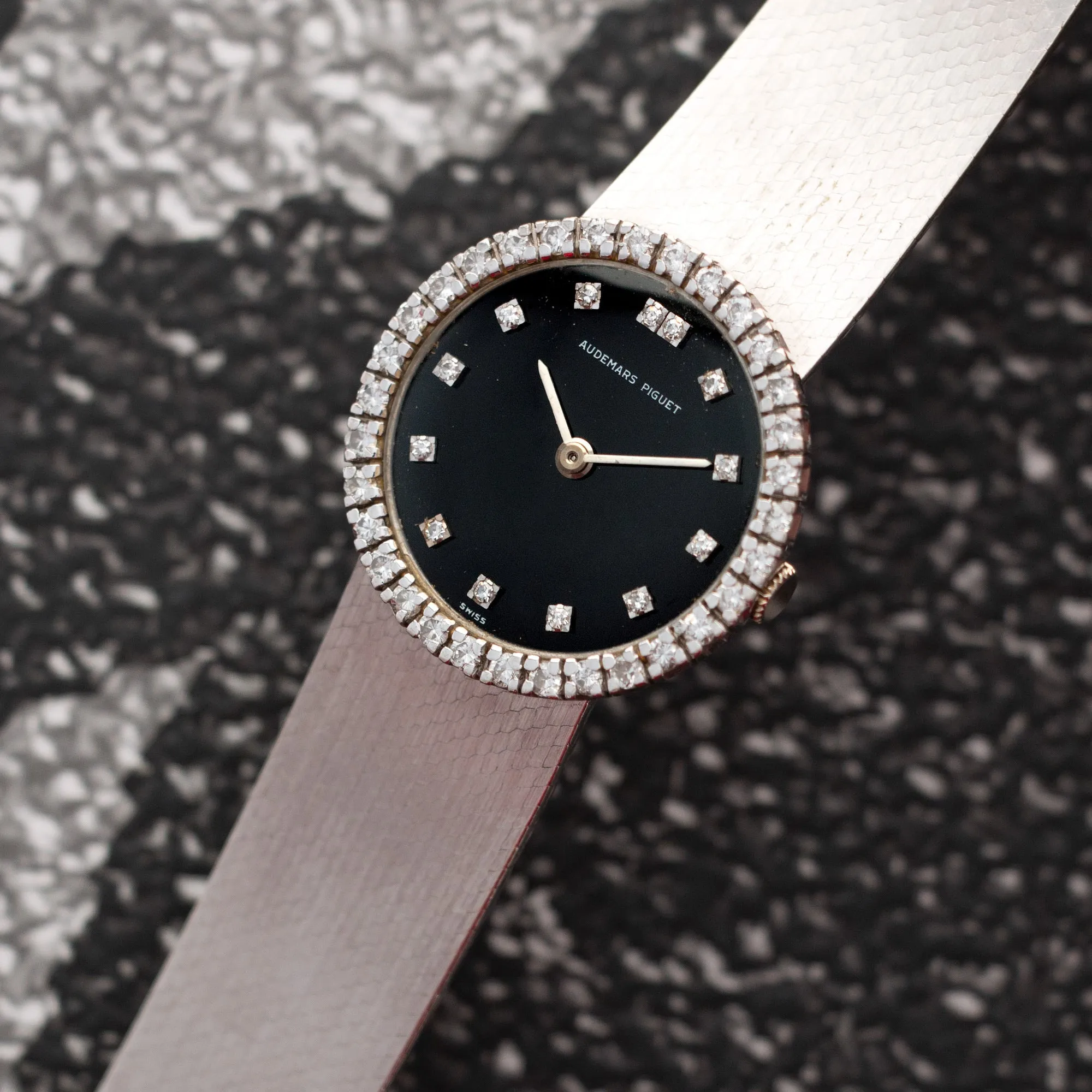 Audemars Piguet White Gold Diamond Watch