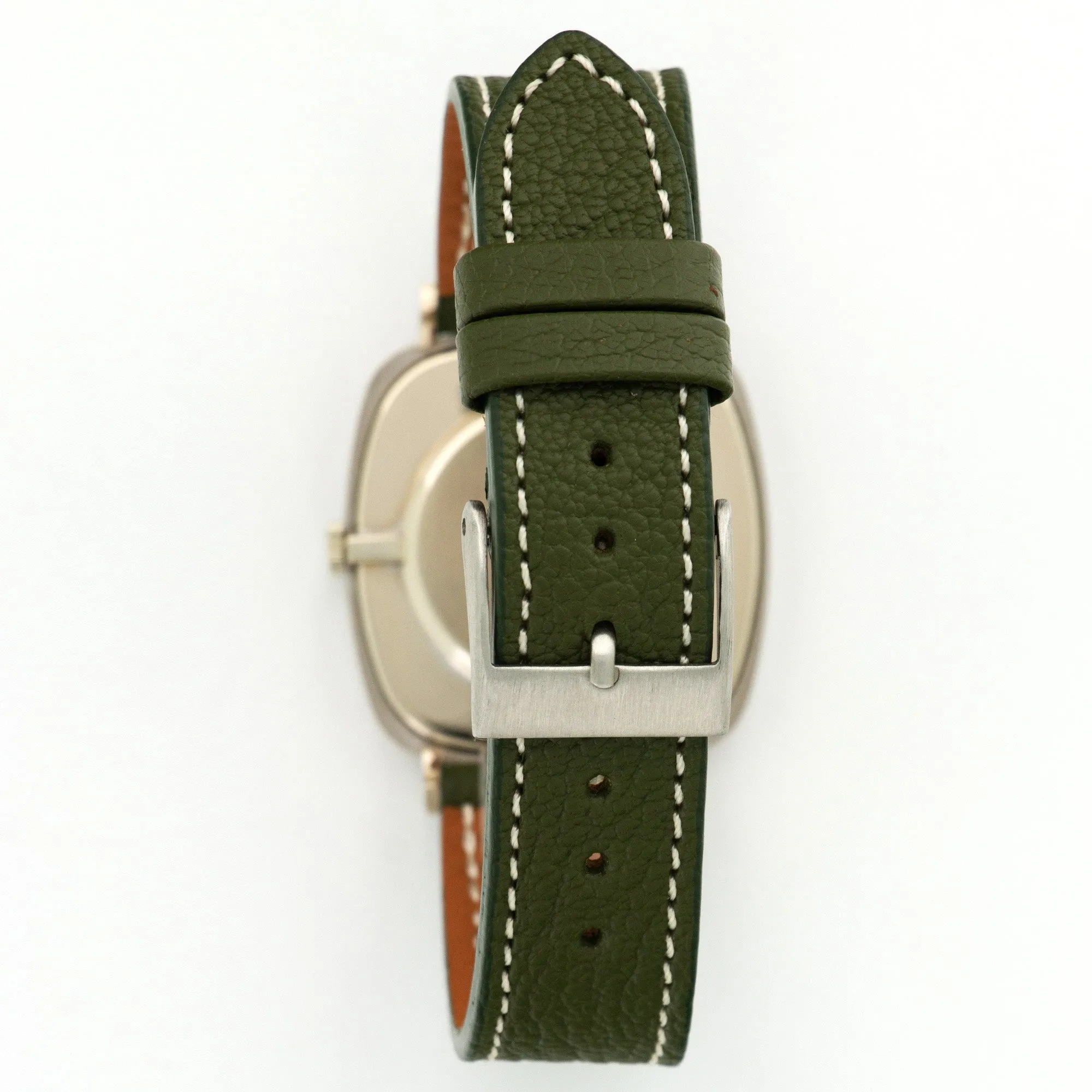 Audemars Piguet White Gold Strap Watch