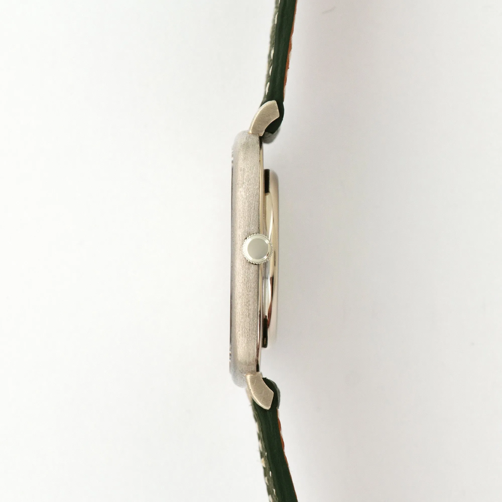Audemars Piguet White Gold Strap Watch