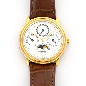 Audemars Piguet Yellow Gold Perpetual Calendar Watch