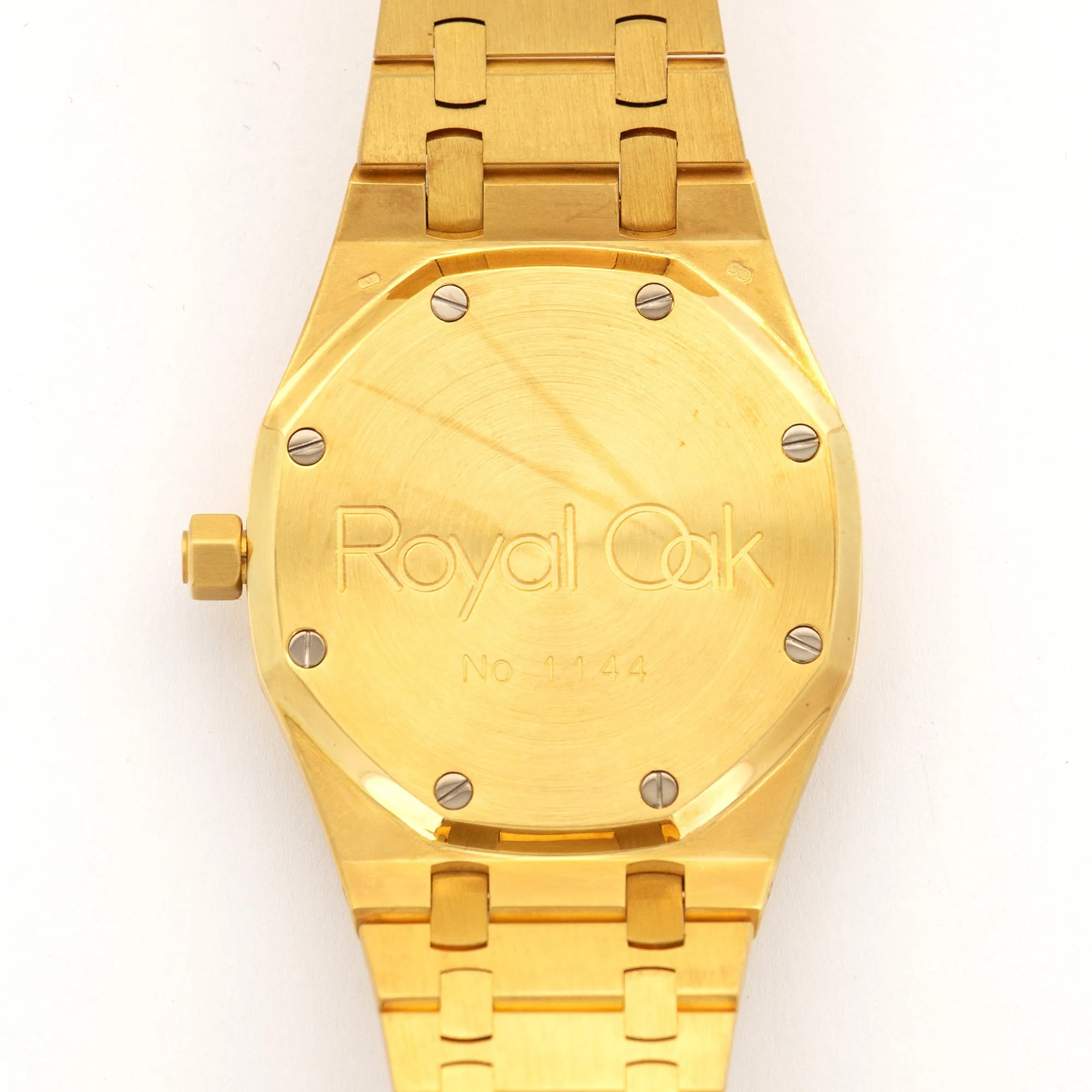 Audemars Piguet Yellow Gold Royal Oak Moonphase Day Date Watch