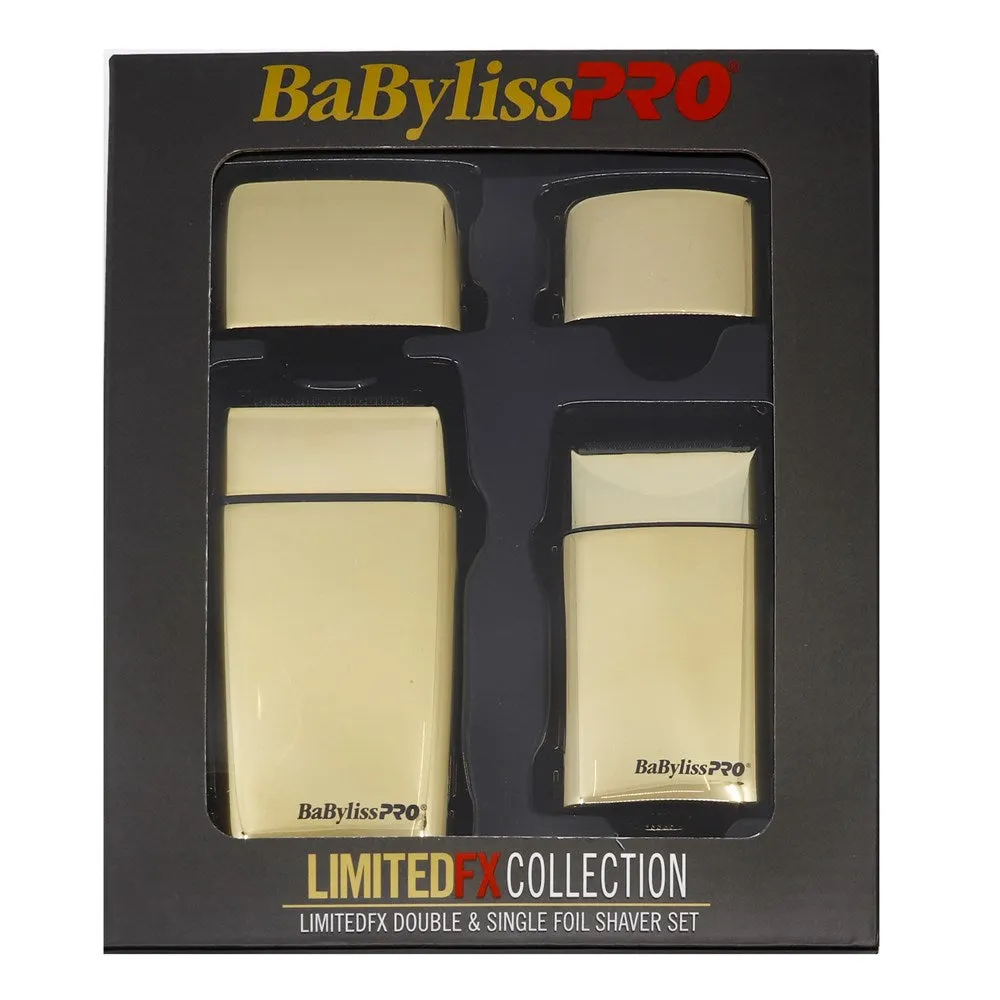 BABYLISS PRO Metal Double & Single Foil Shaver Set