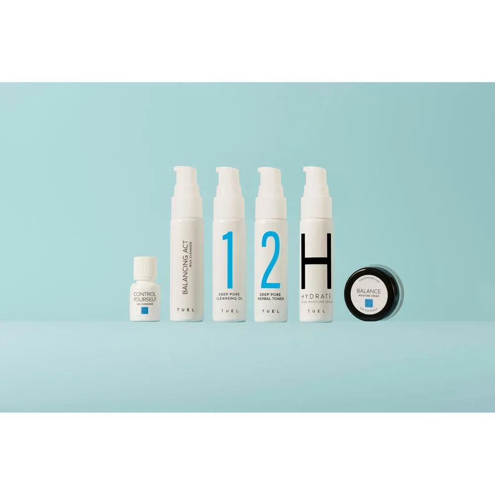Balance Travel Pack Mini Set - Retail Item by Tuel Skincare