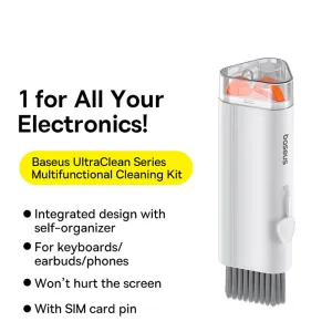 Baseus UltraClean Series Multifunctional Cleaning Kit - Moon White