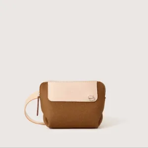 Bedford Merino Wool Belt Bag in Honey: Honey Vachetta