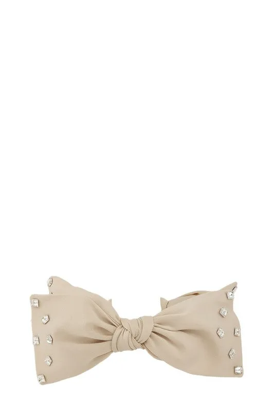 Big Stone Studded Mid Knot Headband