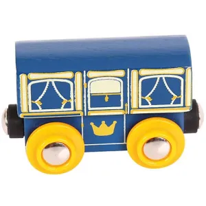 Bigjigs Wooden Train Royal Carriage