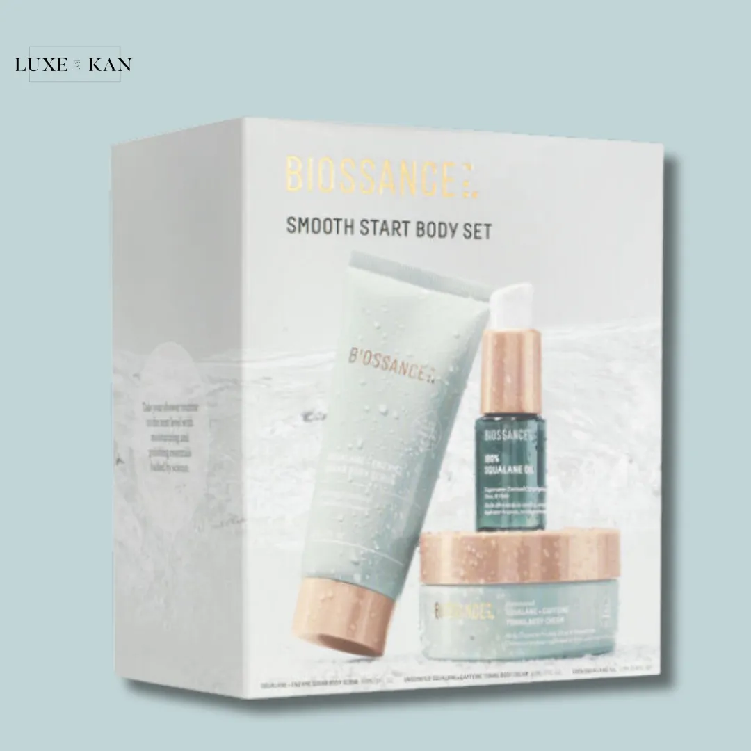 BIOSSANCE 
SMOOTH START BODY SET