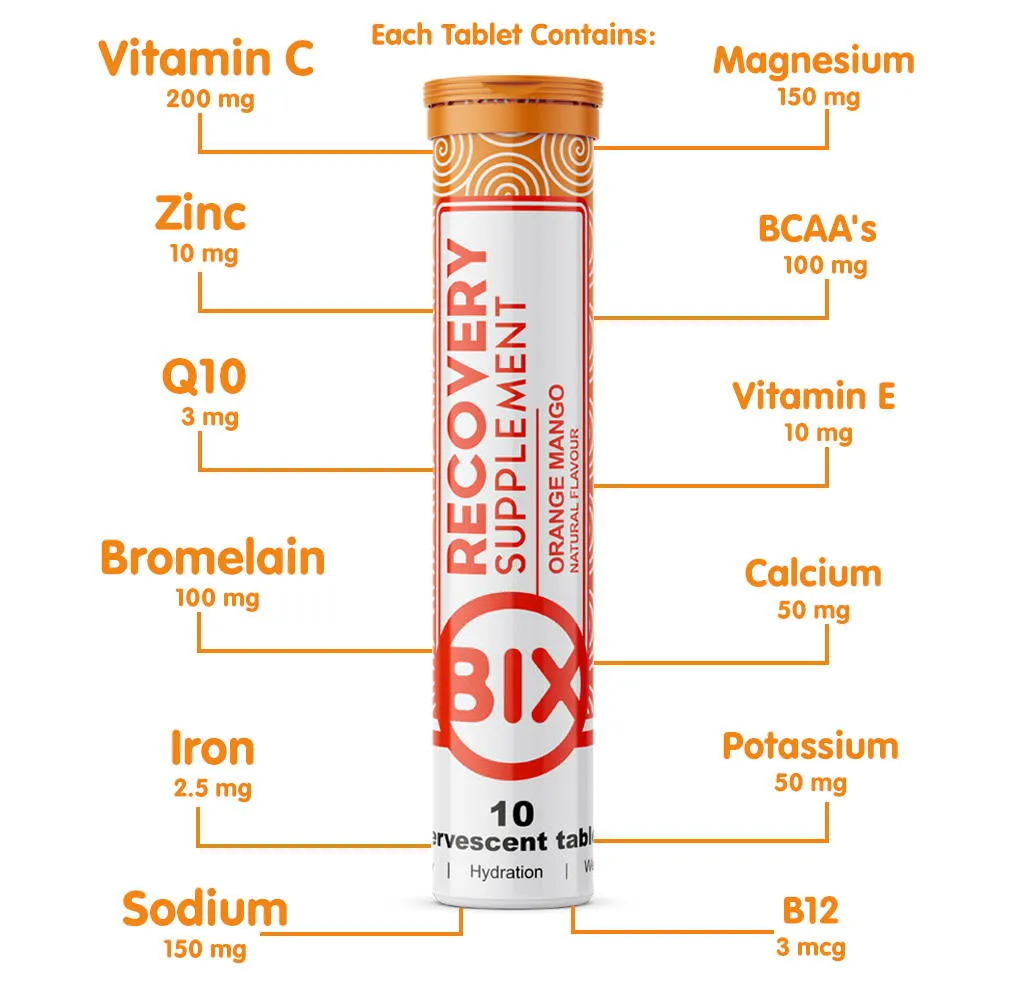 Bix Daily Recovery Supplement (Single Tube)