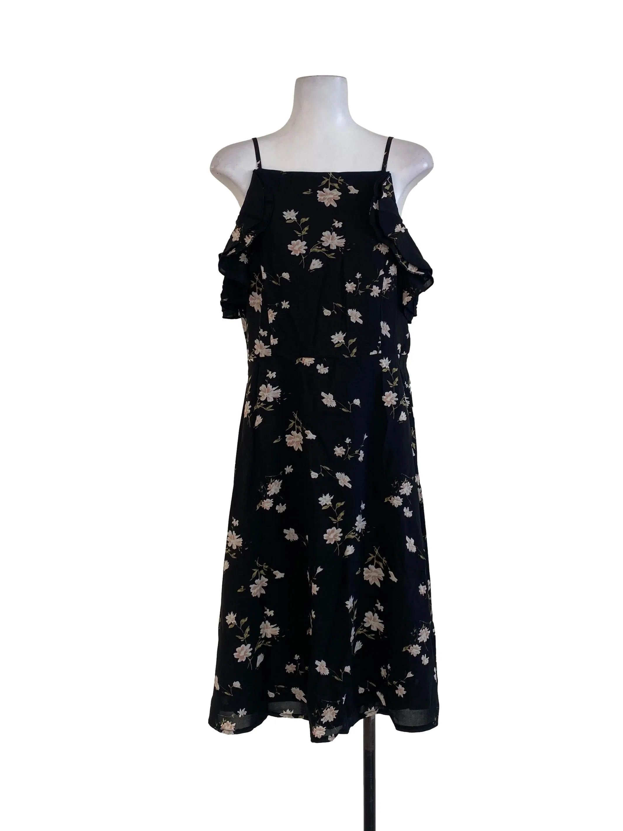 Black Floral Dress