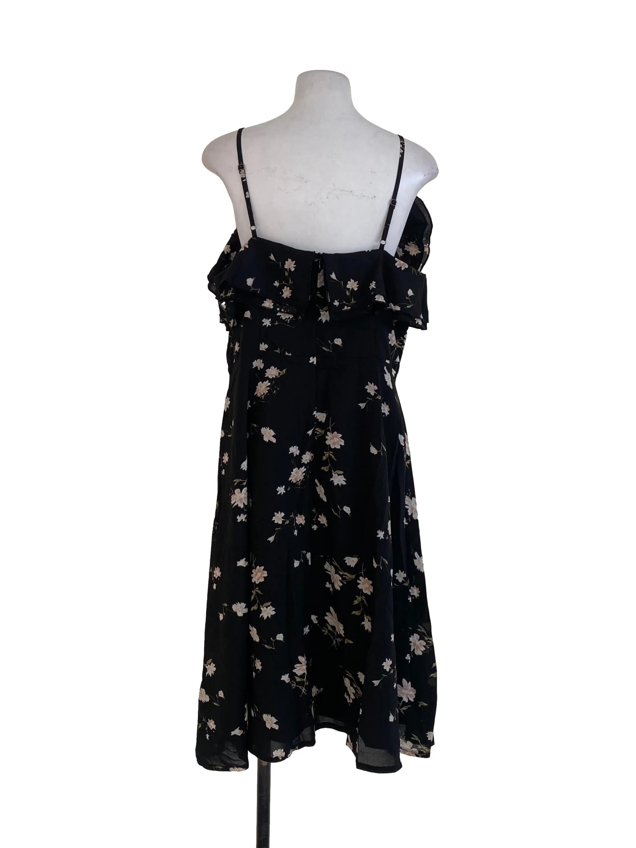 Black Floral Dress