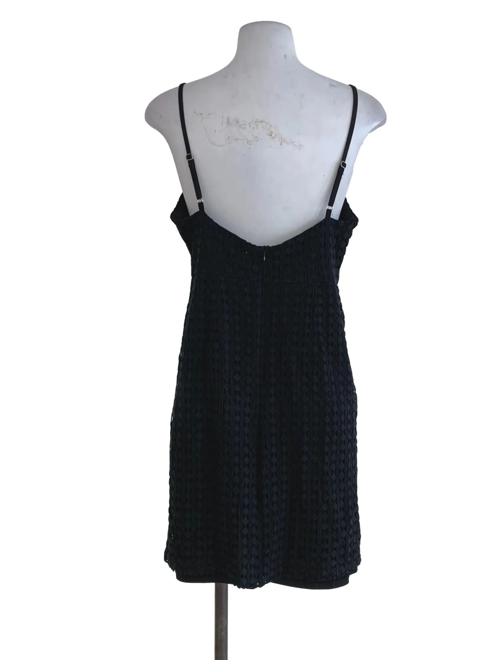 Black Plain Babydoll Dress