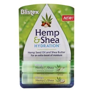 Blistex Hemp & Shea Hydration Vanilla Mint & Pina Colada 2 pack