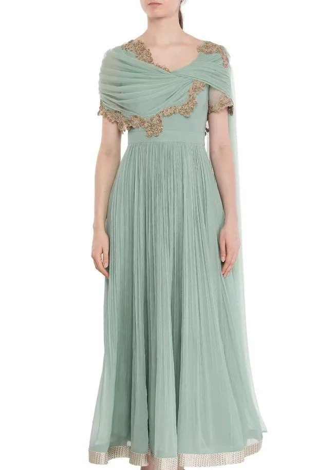 Blooming Tales Drape Anarkali