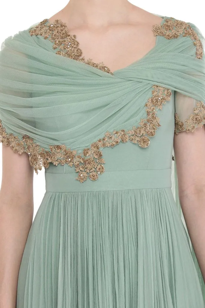 Blooming Tales Drape Anarkali