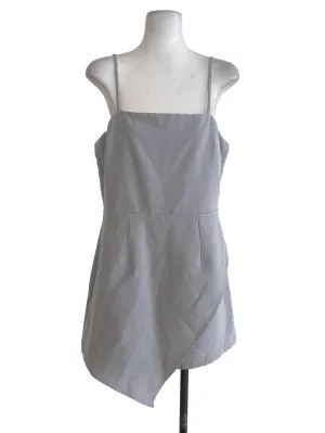 Blue Plain Romper