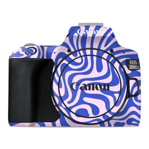 Blue Swirls Camera Skin